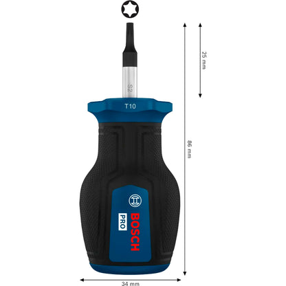 BOSCH PRO Stubby Screwdriver TX10 x 25 mm 1600A039TP