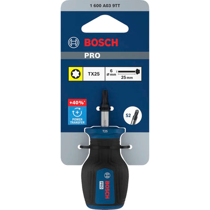 BOSCH PRO Stubby Screwdriver TX25 x 25 mm 1600A039TT