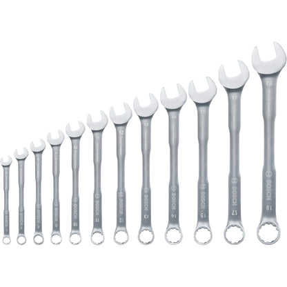 BOSCH Combination Wrench Set, 6-19 mm, 12 pcs 1600A03AH4