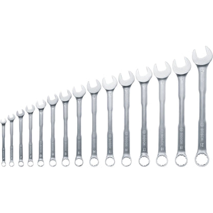 BOSCH Combination Wrench Set, 6-21 mm, 15 pcs 1600A03AH5