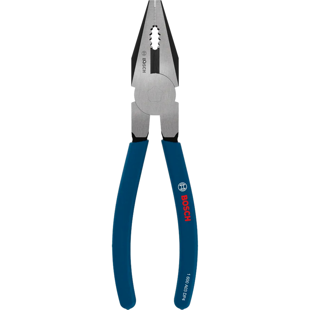 BOSCH Combination Pliers, Dipped Non-slip Handle, 180 mm 1600A03DN0