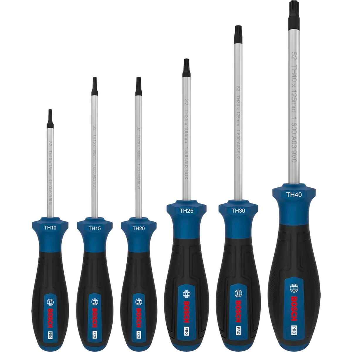 BOSCH PRO Screwdriver Set TH, 6 pcs 1600A03HU5