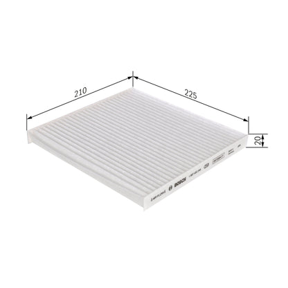 BOSCH Cabin Filter 1987432246 M2246