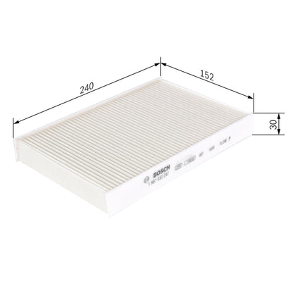 BOSCH Cabin Filter 1987432247 M2247