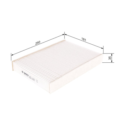 BOSCH Cabin Filter 1987435057 M5057