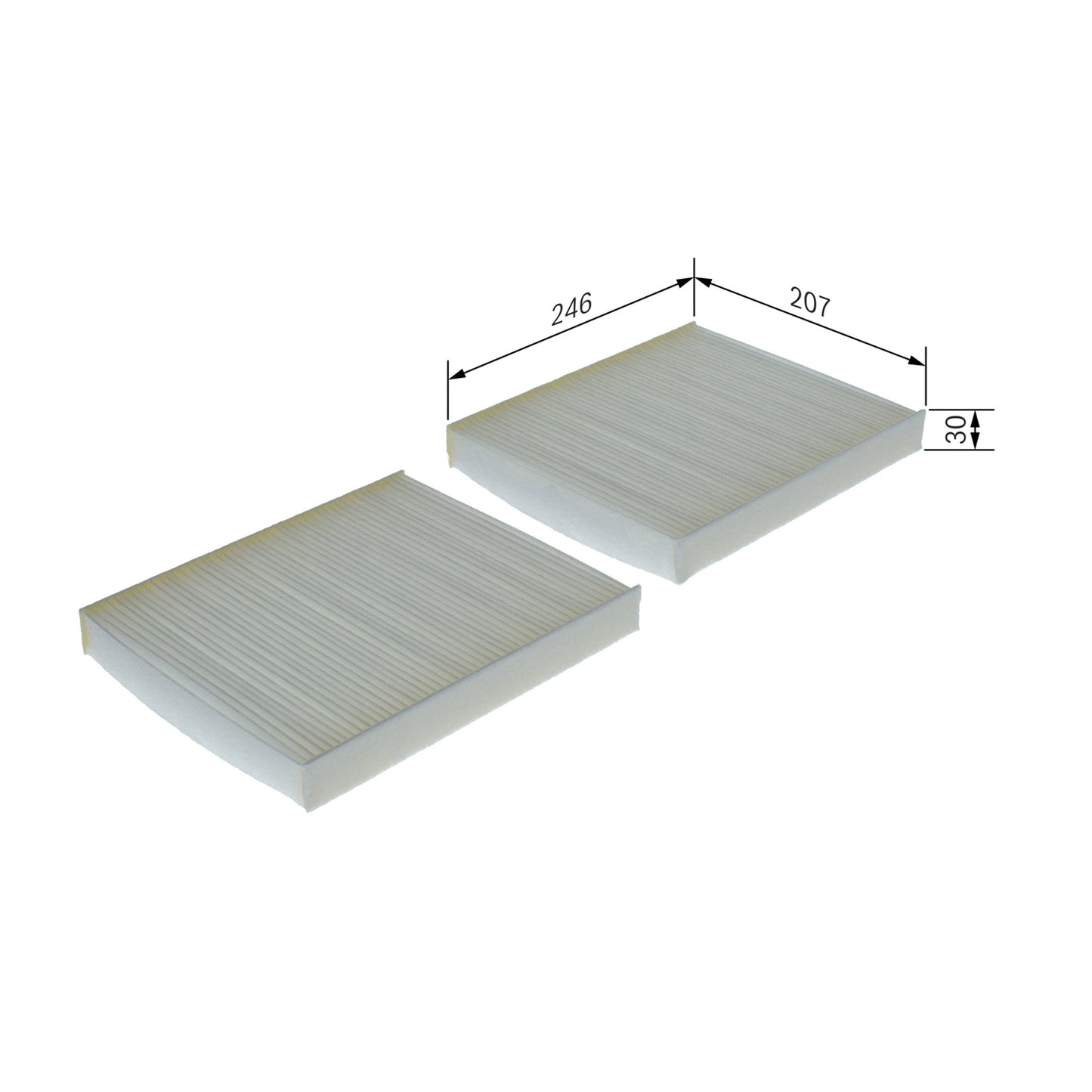 BOSCH Cabin Filter 1987435064 M5064