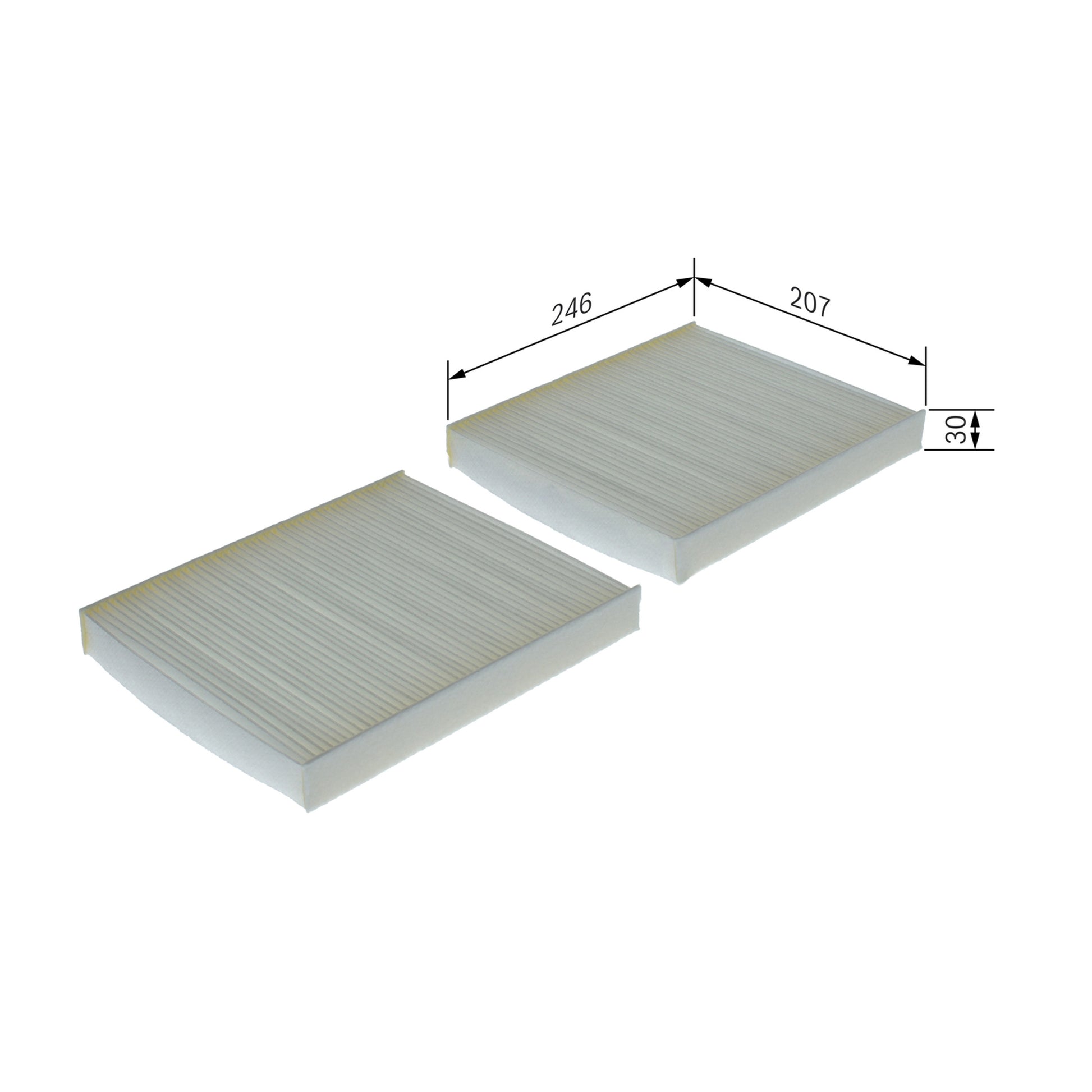 BOSCH Cabin Filter 1987435064 M5064