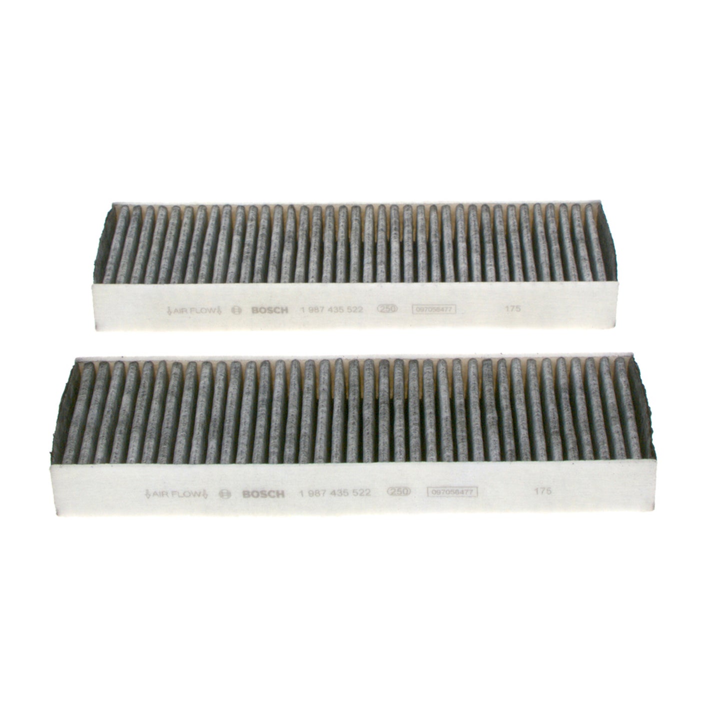 BOSCH Cabin Filter 1987435522 R5522 Activated Carbon Filter