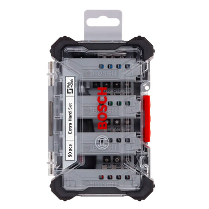 BOSCH Extra Hard Screwdriver Bit Set, 50 pcs 2607012080