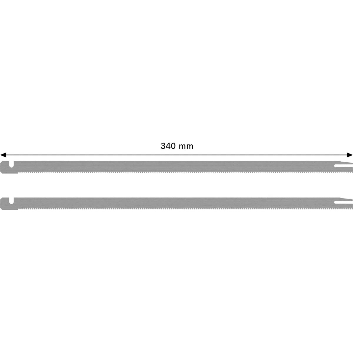 BOSCH PRO Foam Saw Blade, 300 mm, 2 pcs 2607018012