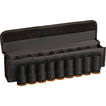 BOSCH PRO Impact Socket Set, 3/4", Deep, 9 pcs 2608003042