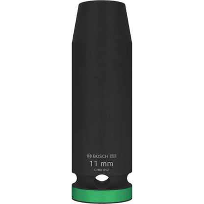 BOSCH PRO Impact Socket, 1/2", 11 mm, Deep 2608003045