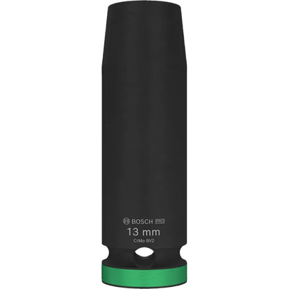 BOSCH PRO Impact Socket, 1/2", 13 mm, Deep 2608003047