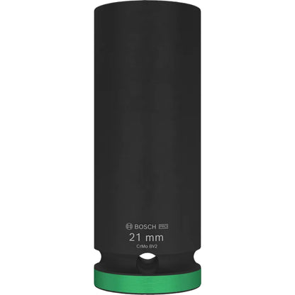 BOSCH PRO Impact Socket, 1/2", 21 mm, Deep 2608003052