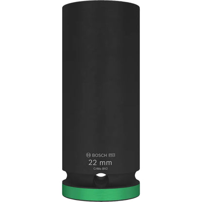 BOSCH PRO Impact Socket, 1/2", 22 mm, Deep 2608003053