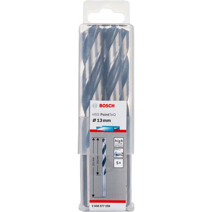 BOSCH HSS Twist Drill Bit PointTeQ 13.0mm 2608577298