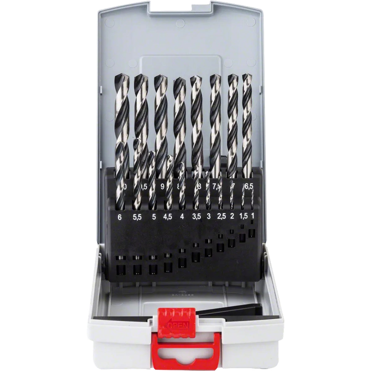 BOSCH HSS Twist Drill Bit PointTeQ 19pcs ProBox 1 - 10 mm 2608577351