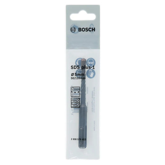 BOSCH Hammer drill bit SDS plus-1 5x50x110mm 2608579413