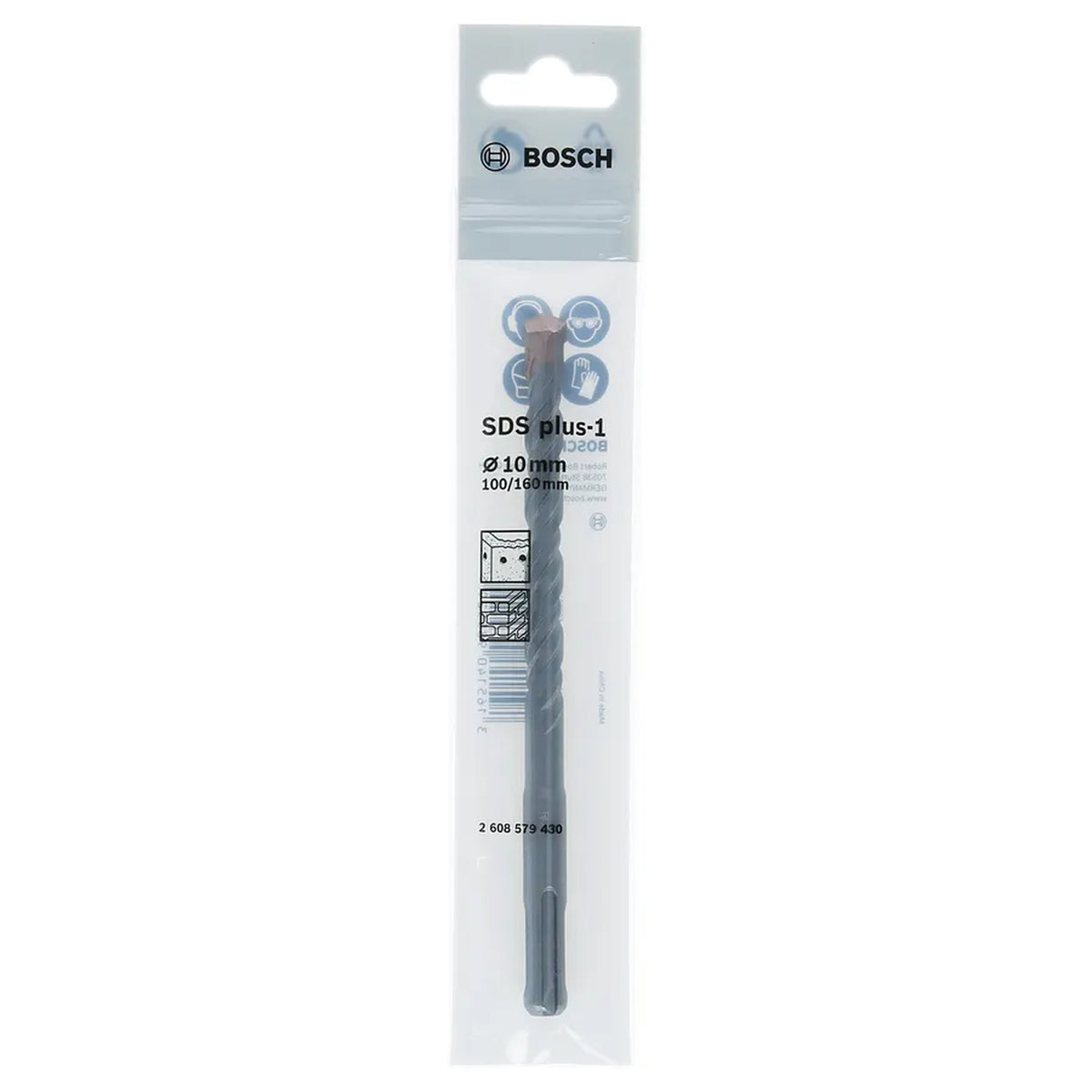 BOSCH Hammer drill bit SDS plus-1 10x100x160mm 2608579430