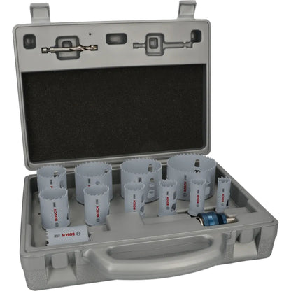 BOSCH PRO Multi Material PC Plus Hole Saw Set, 14 pcs 2608594434