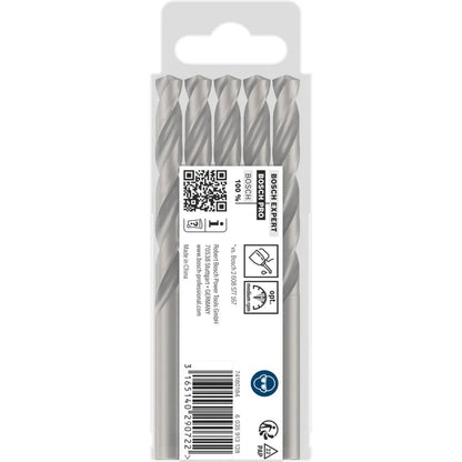 BOSCH PRO Metal HSS-G Twist Drill Bit Standard Length, 8 x 75 x 117 mm, 5 pcs 2608595072