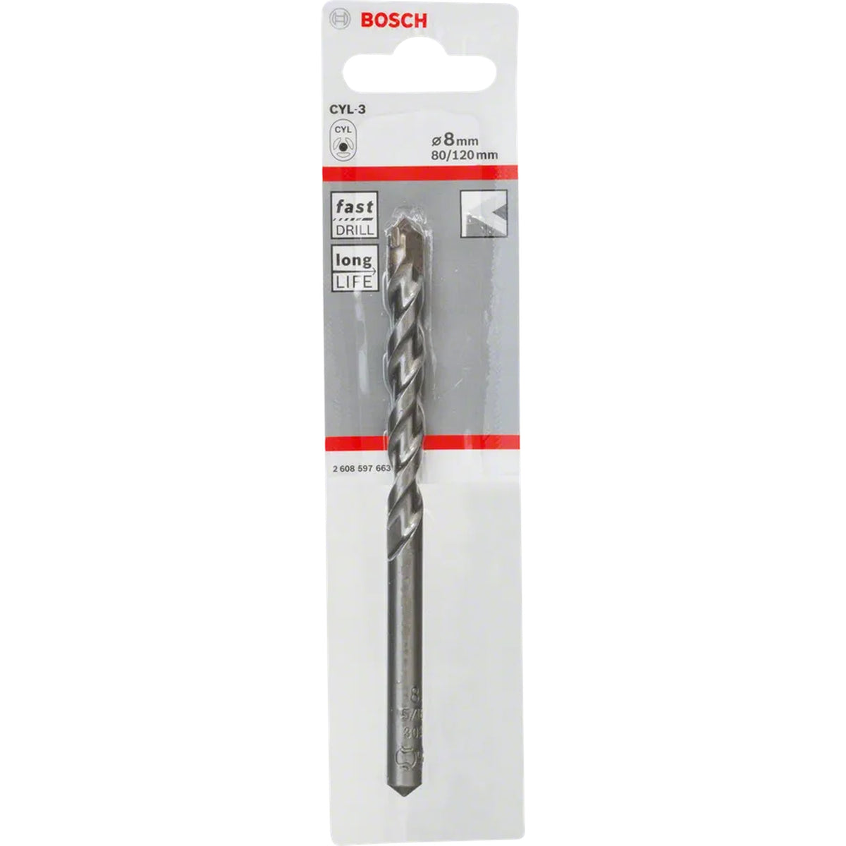 BOSCH Concrete drill bit CYL-3 2608597663