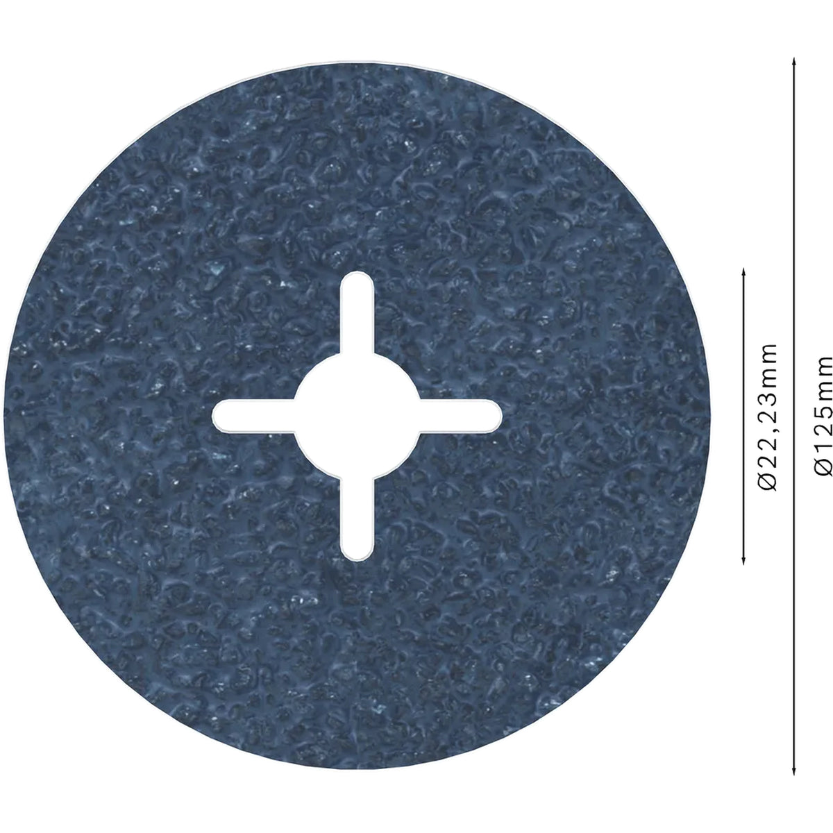 BOSCH PRO R574 Fibre Disc, 125 mm, G24 2608606731