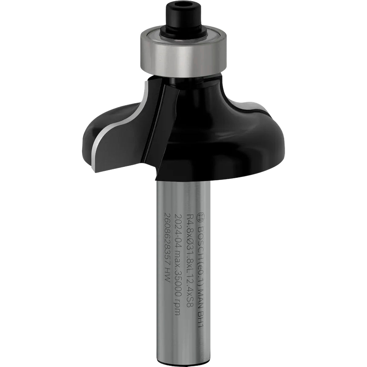 BOSCH PRO Router Bit Ogee Fillet, R 4.8, Shank 8 mm 2608628357
