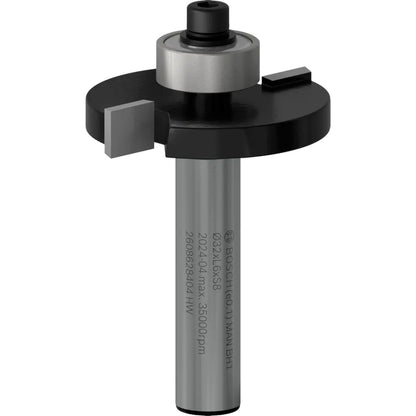 BOSCH PRO Router Bit Slotting, L 6, Shank 8 mm 2608628404