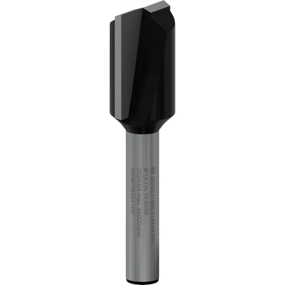 BOSCH PRO Router Straight Bit, Two Flutes, Ø 12.7 x L 19.6, Shank 6 mm 2608628443