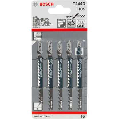 BOSCH Jigsaw blade T 244 D 2608630058
