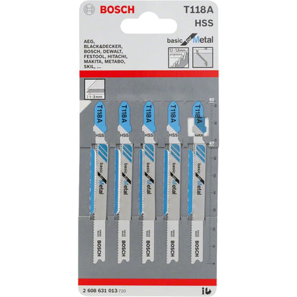 BOSCH Jigsaw blade T 118 A 2608631013