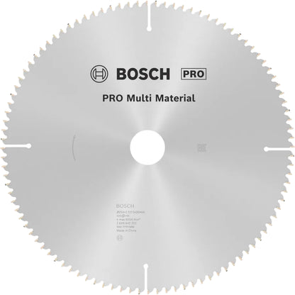 BOSCH PRO Multi Material Circular Saw Blade, 254 x 2.7 x 30 mm 2608642202
