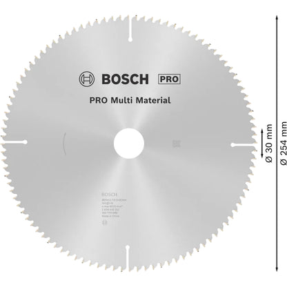 BOSCH PRO Multi Material Circular Saw Blade, 254 x 2.7 x 30 mm 2608642202