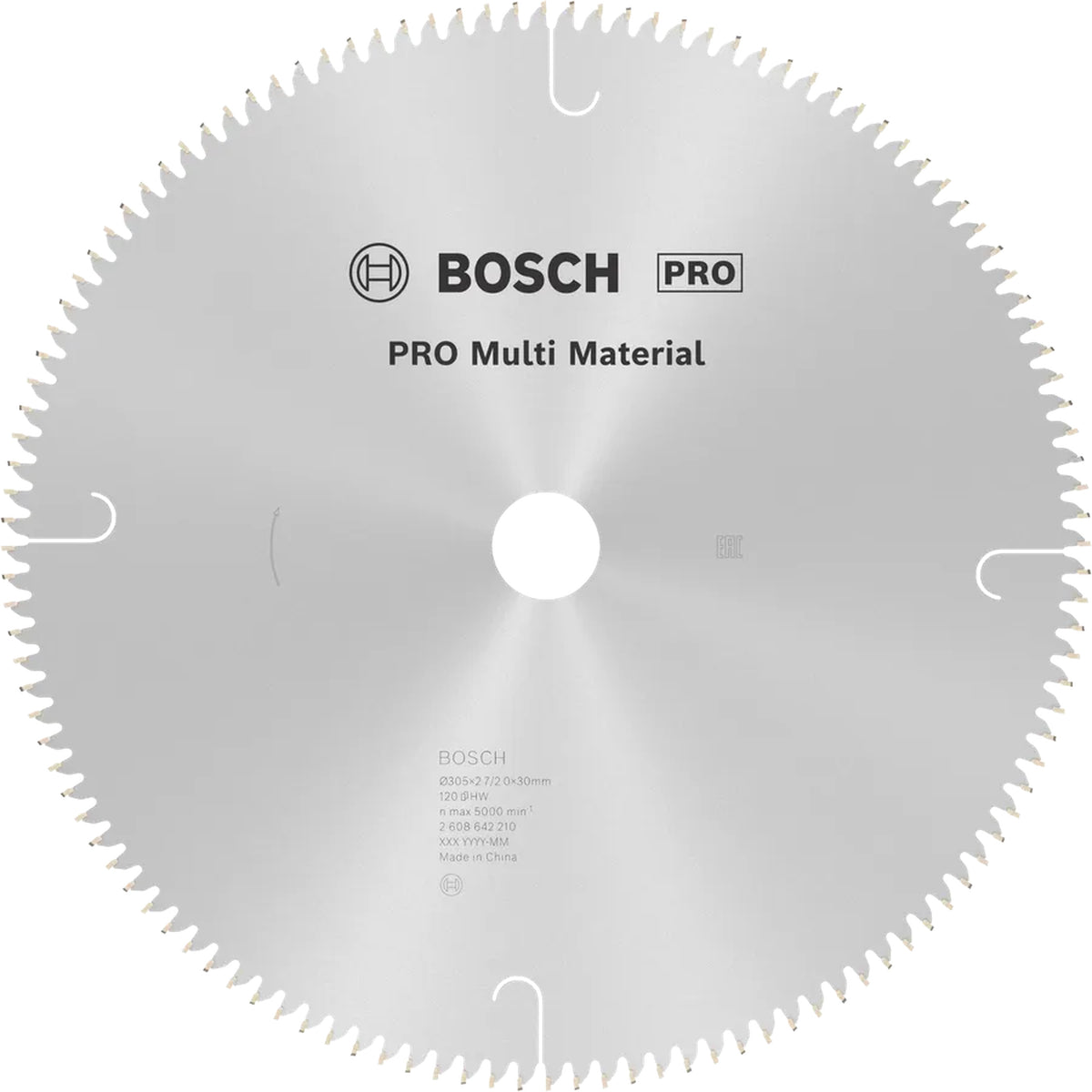 BOSCH PRO Multi Material Circular Saw Blade, 305 x 2.7 x 30 mm 2608642210