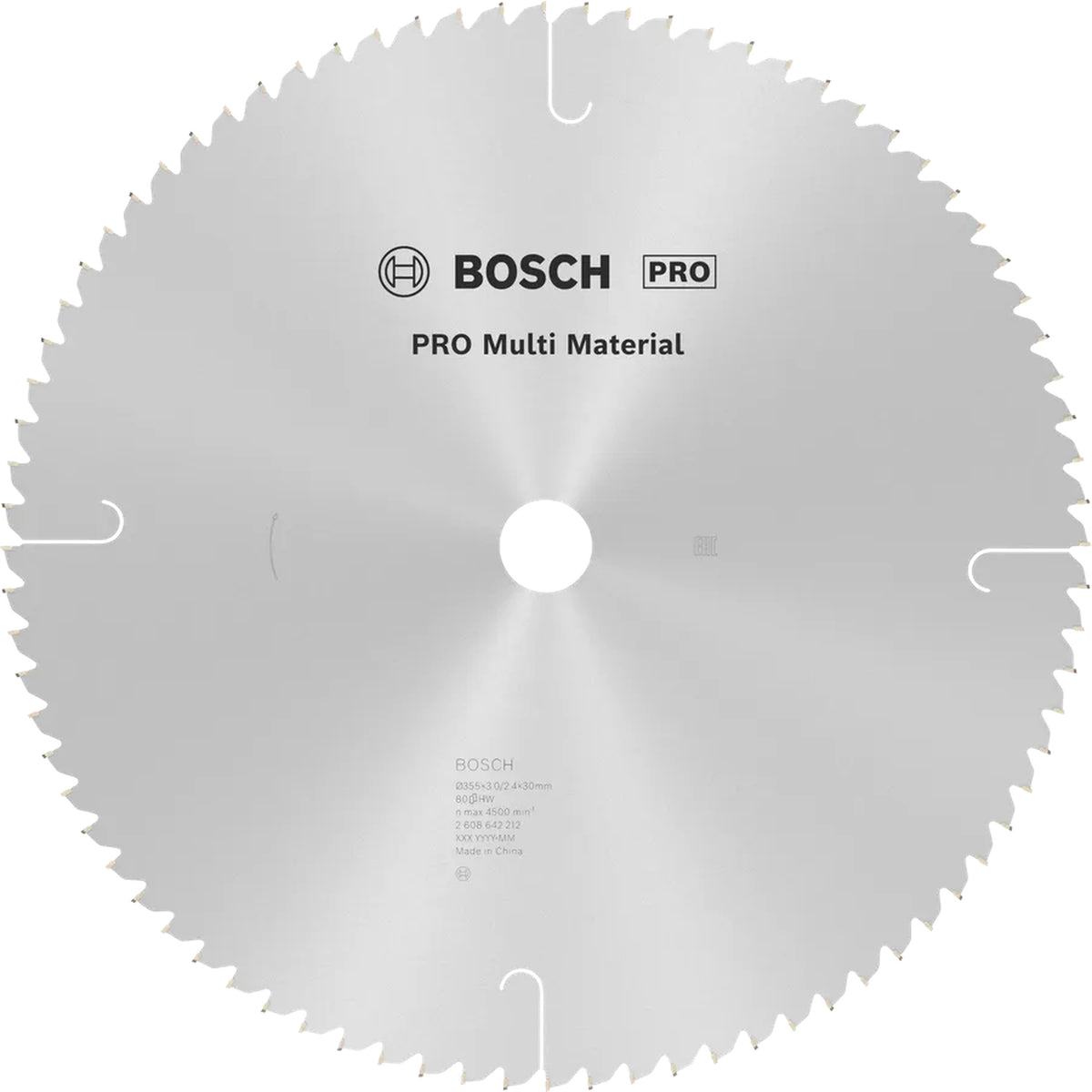 BOSCH PRO Multi Material Circular Saw Blade, 355 x 3 x 30 mm 2608642212
