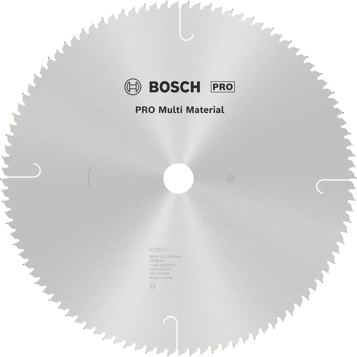 BOSCH PRO Multi Material Circular Saw Blade, 355 x 3 x 30 mm 2608642213