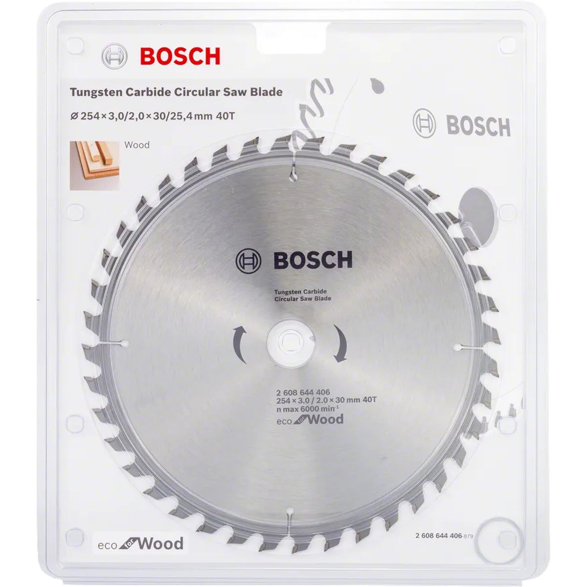 BOSCH Circular Saw Blade Eco for wood 2608644406
