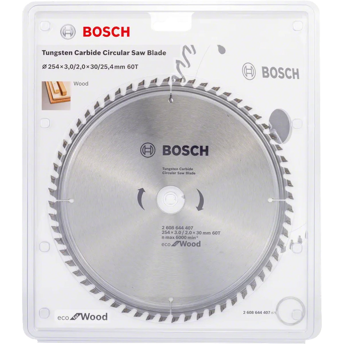 BOSCH Circular Saw Blade Eco for wood 2608644407