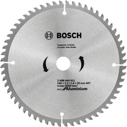 BOSCH Circular Saw Blade Eco for Aluminium 2608644411