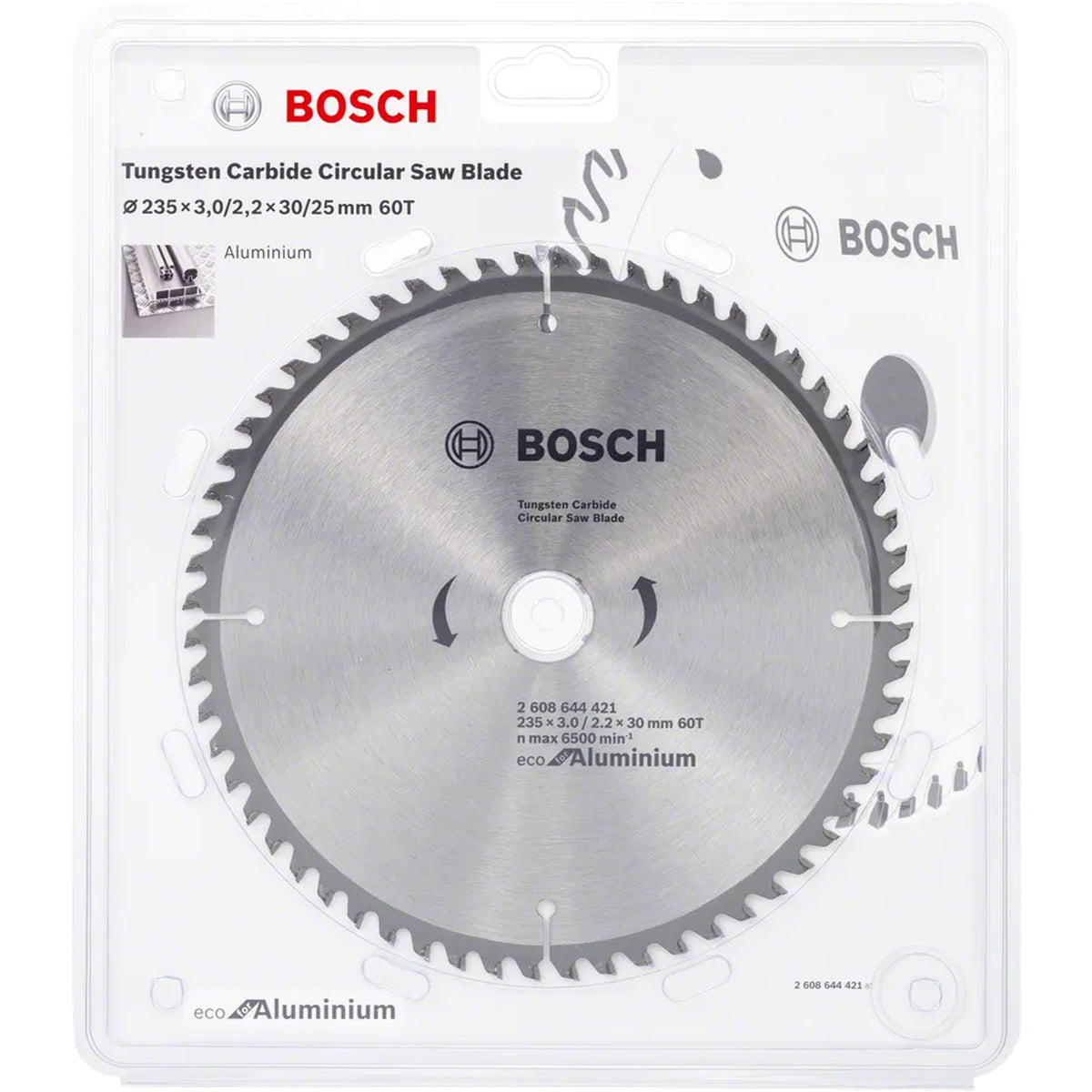 BOSCH Circular Saw Blade Eco for Aluminium 2608644421