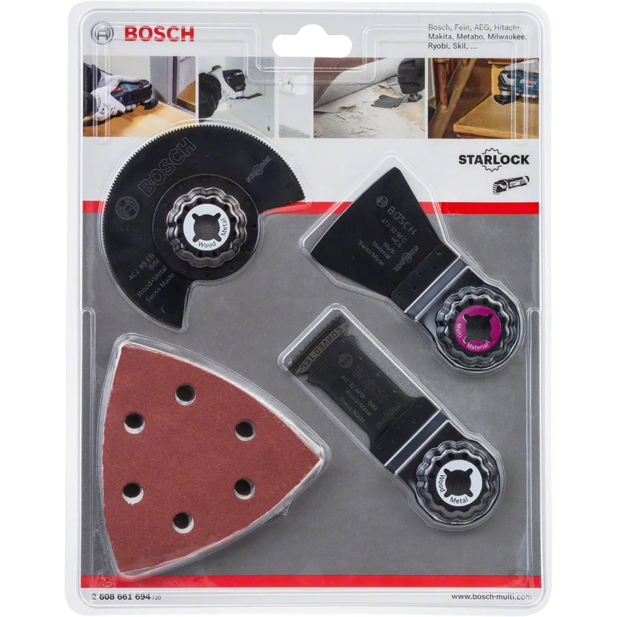 BOSCH 13-piece universal set 2608661694