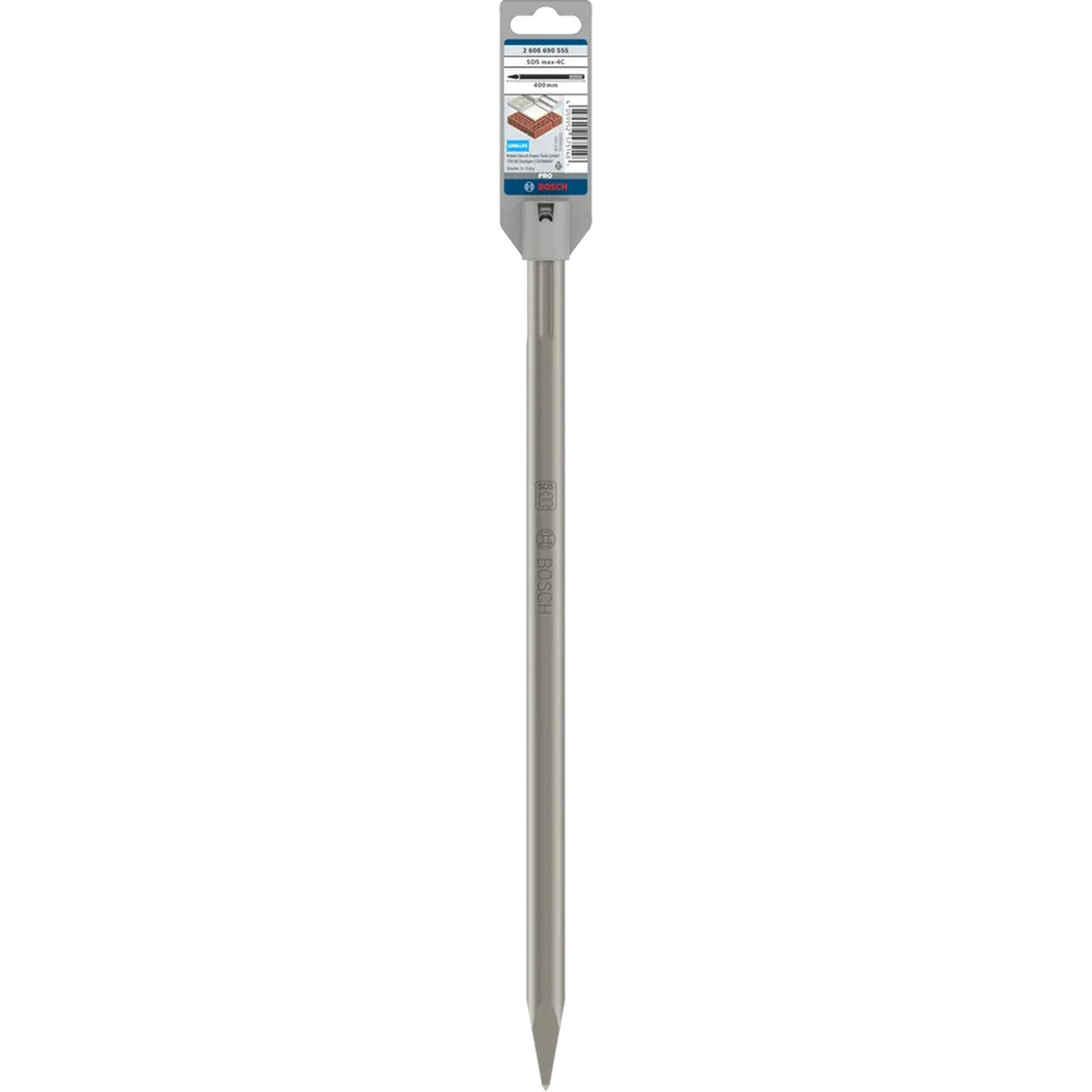 BOSCH PRO SDS max-4C Pointed Chisel, 400 mm 2608690555