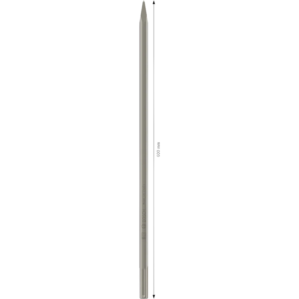 BOSCH PRO SDS max-4C Pointed Chisel, 600 mm 2608690558