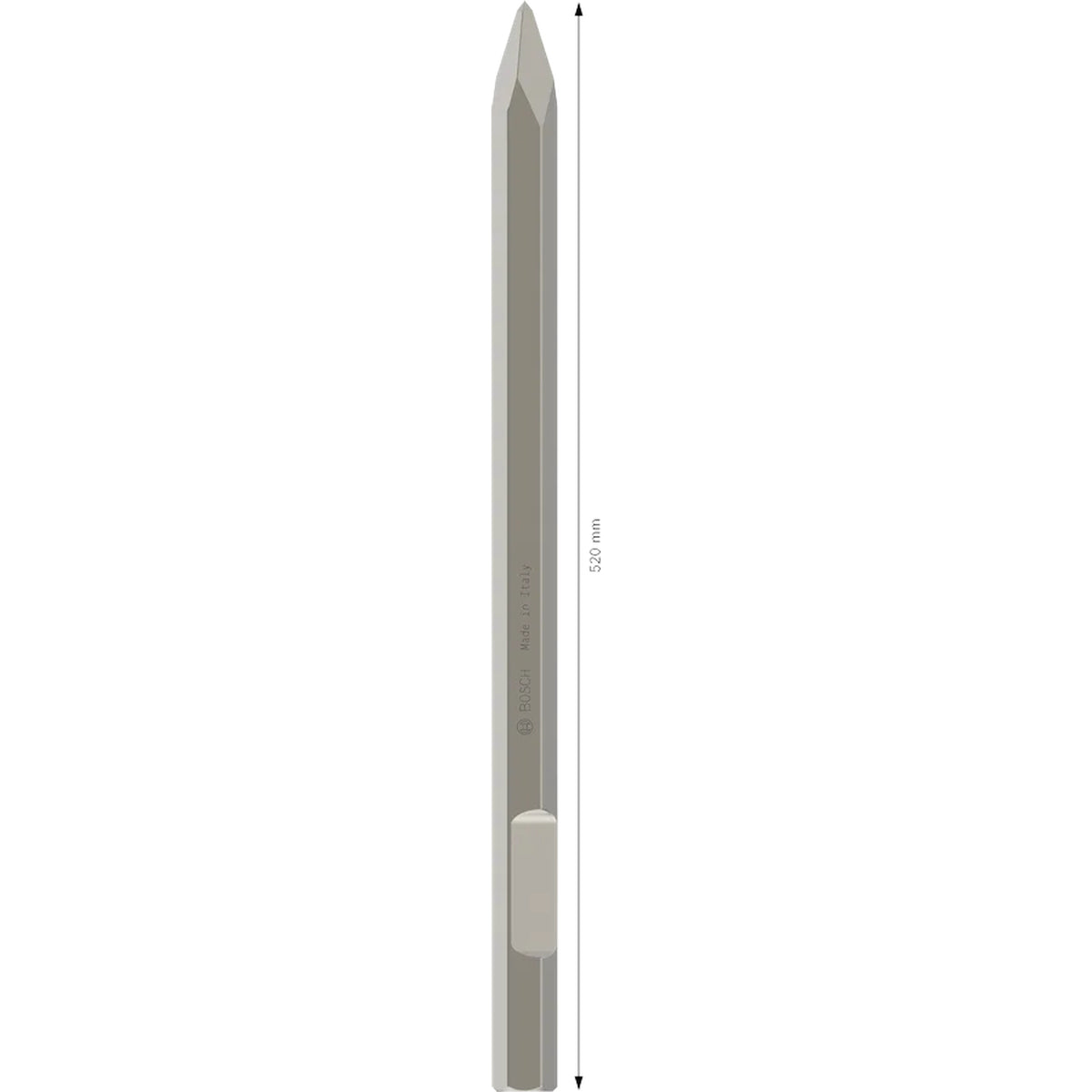 BOSCH PRO HEX-4C Pointed Chisel 28 mm, 28 x 520 mm 2608690562