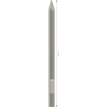 BOSCH PRO HEX-4C Pointed Chisel 28 mm, 28 x 520 mm 2608690562