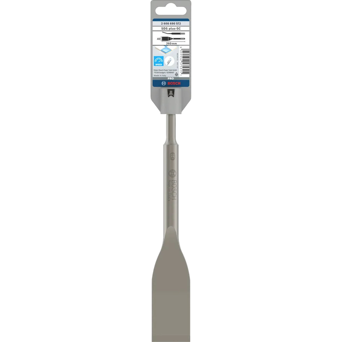BOSCH PRO SDS plus-5C Tile Chisel, 40 x 260 mm 2608690572