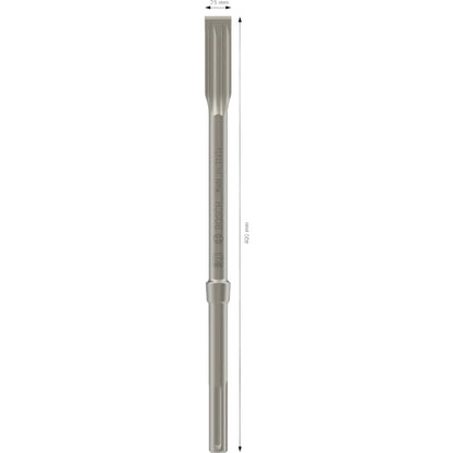 BOSCH PRO SDS max-5C Flat Chisel Set, 25 x 400 mm, 10 pcs 2608690575
