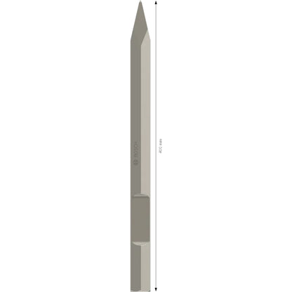 BOSCH PRO HEX-4C Pointed Chisel 28 mm, 28 x 400 mm 2608690585