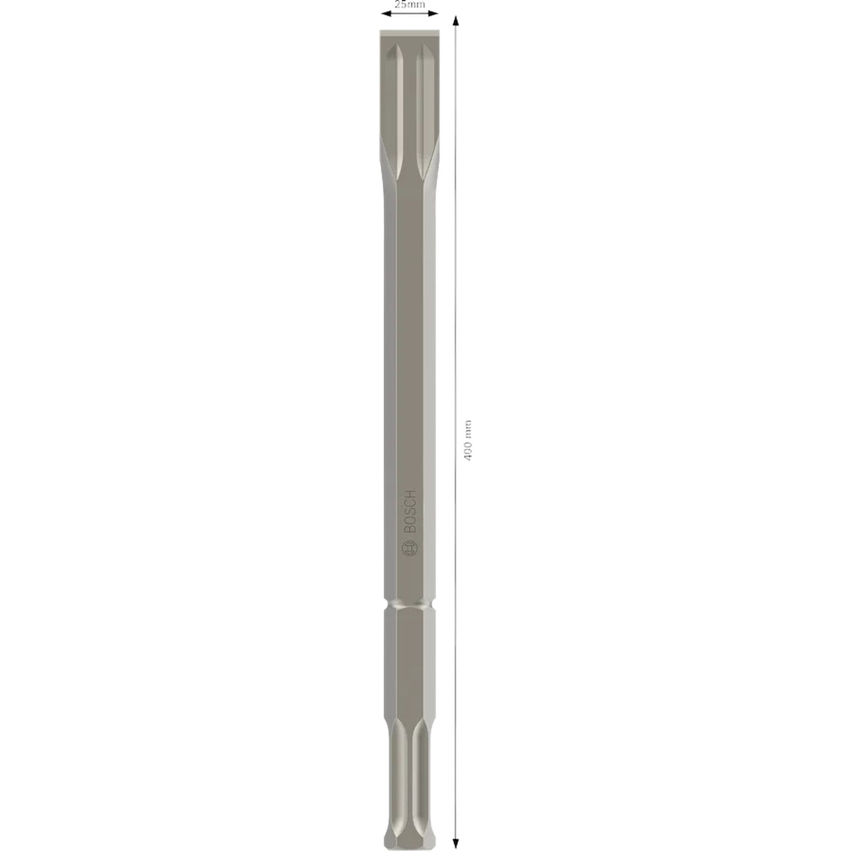 BOSCH PRO HEX-5C Flat Chisel 22 mm, 25 x 400 mm 2608690621